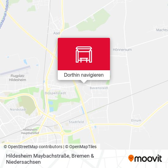 Hildesheim Maybachstraße Karte