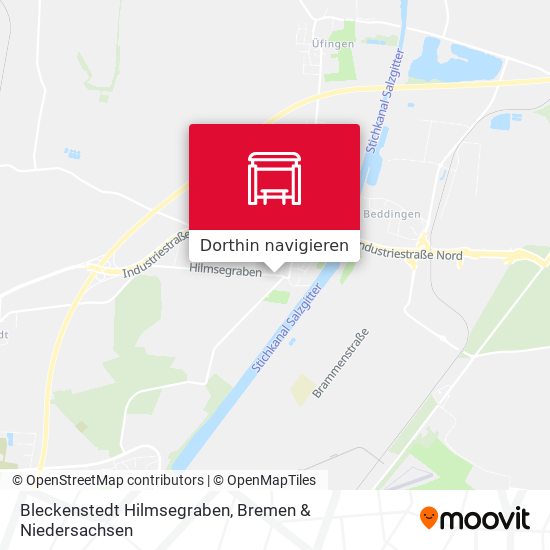 Bleckenstedt Hilmsegraben Karte