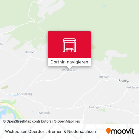 Wickbolsen Oberdorf Karte