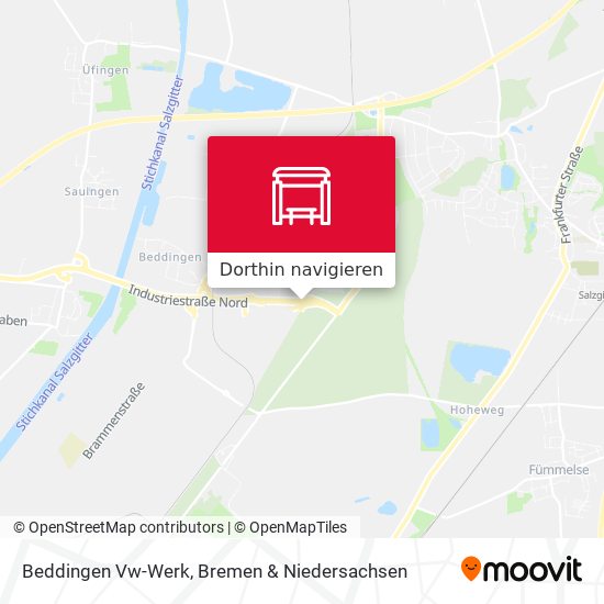 Beddingen Vw-Werk Karte