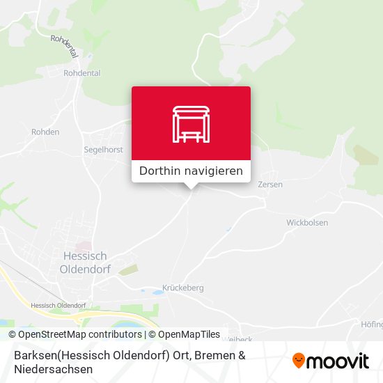 Barksen(Hessisch Oldendorf) Ort Karte
