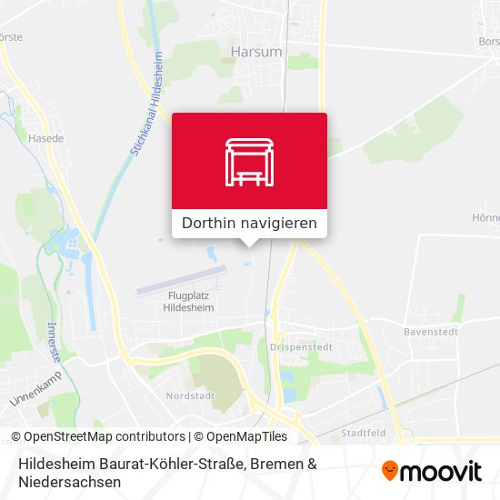 Hildesheim Baurat-Köhler-Straße Karte