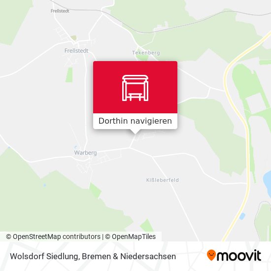 Wolsdorf Siedlung Karte