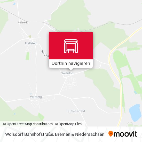Wolsdorf Bahnhofstraße Karte
