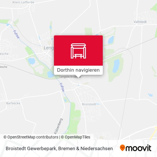 Broistedt Gewerbepark Karte
