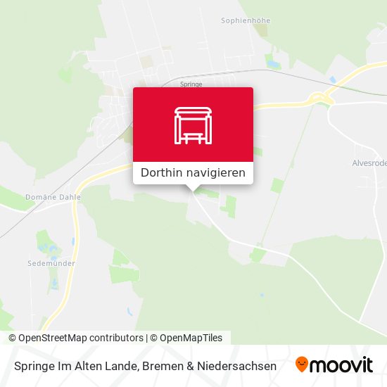 Springe Im Alten Lande Karte