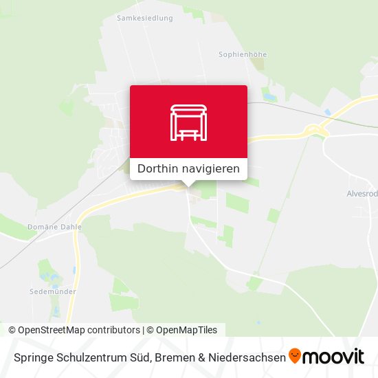 Springe Schulzentrum Süd Karte