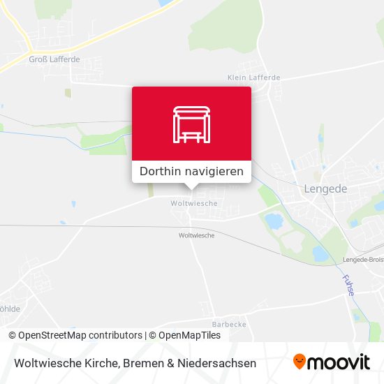 Woltwiesche Kirche Karte