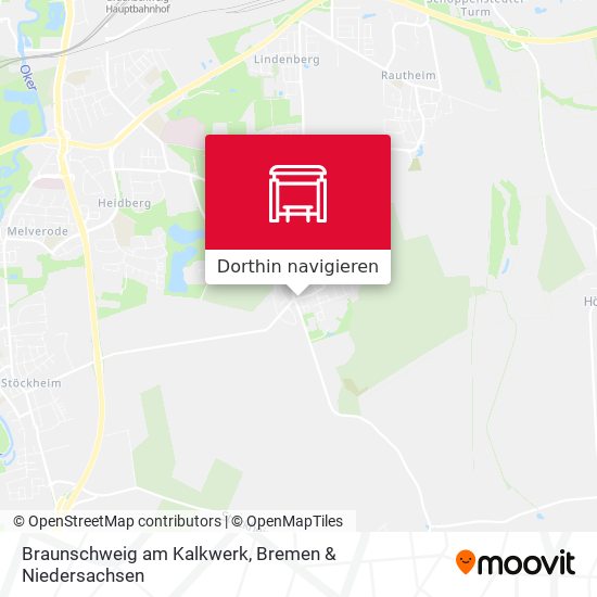 Braunschweig am Kalkwerk Karte