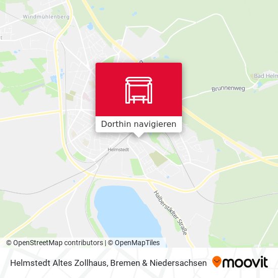 Helmstedt Altes Zollhaus Karte