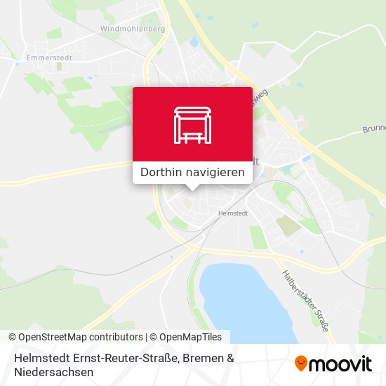 Helmstedt Ernst-Reuter-Straße Karte