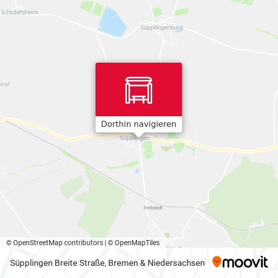 Süpplingen Breite Straße Karte