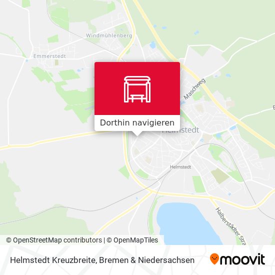 Helmstedt Kreuzbreite Karte
