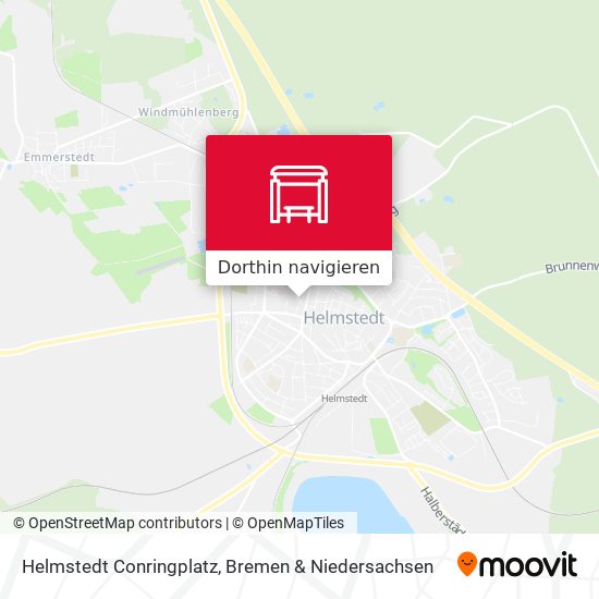 Helmstedt Conringplatz Karte