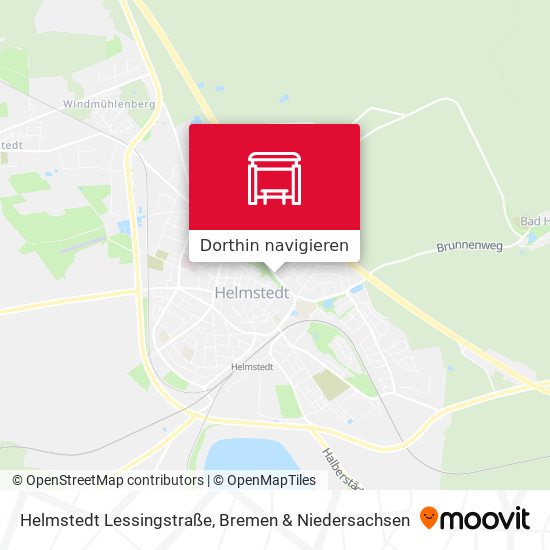 Helmstedt Lessingstraße Karte
