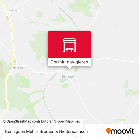Bennigsen Mühle Karte