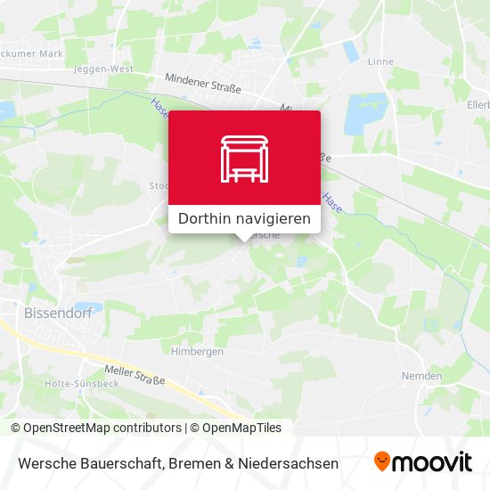 Wersche Bauerschaft Karte