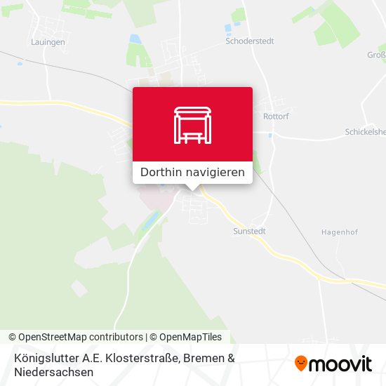 Königslutter A.E. Klosterstraße Karte