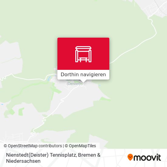 Nienstedt(Deister) Tennisplatz Karte