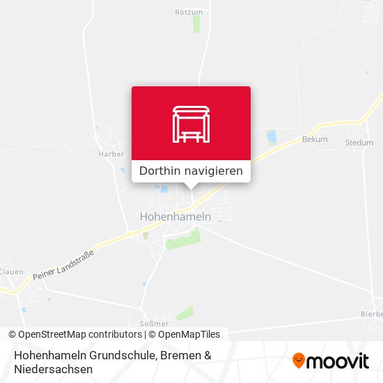 Hohenhameln Grundschule Karte