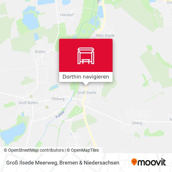 Groß Ilsede Meerweg Karte