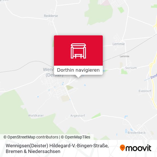 Wennigsen(Deister) Hildegard-V.-Bingen-Straße Karte