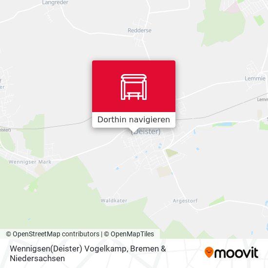 Wennigsen(Deister) Vogelkamp Karte