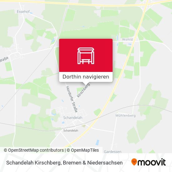 Schandelah Kirschberg Karte
