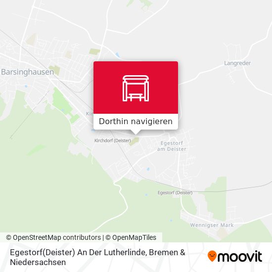 Egestorf(Deister) An Der Lutherlinde Karte