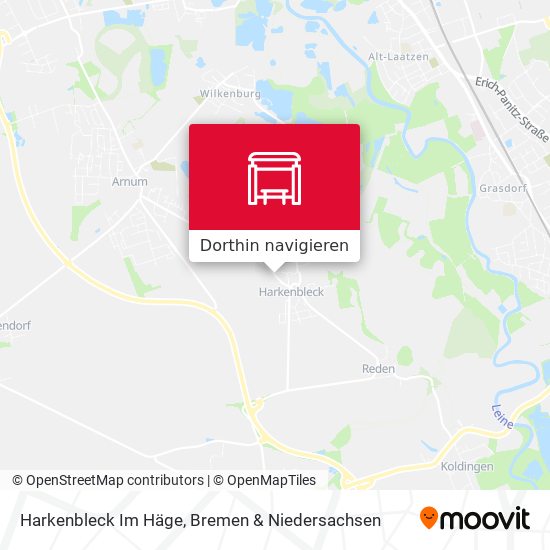 Harkenbleck Im Häge Karte