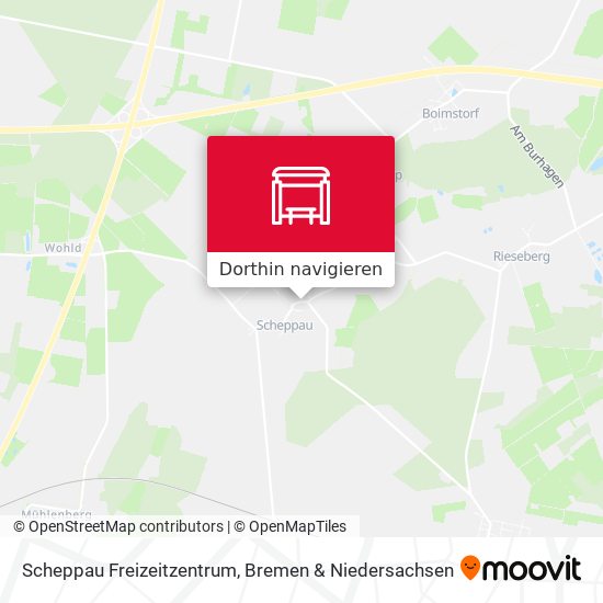 Scheppau Freizeitzentrum Karte