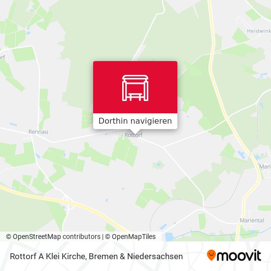 Rottorf A Klei Kirche Karte