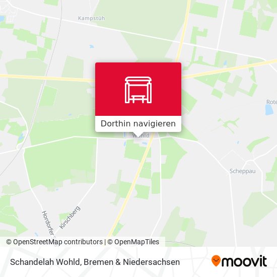 Schandelah Wohld Karte