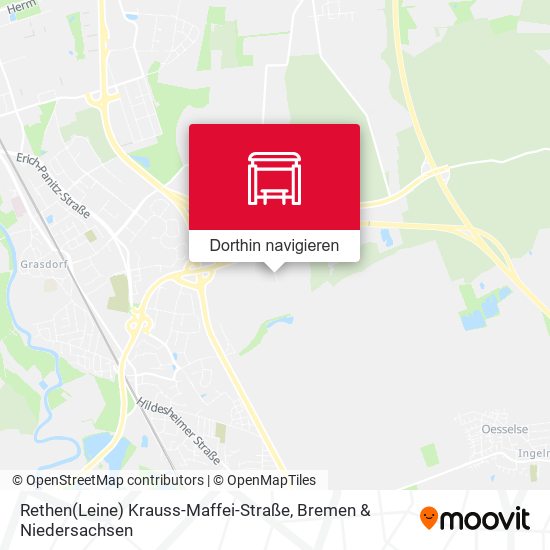 Rethen(Leine) Krauss-Maffei-Straße Karte
