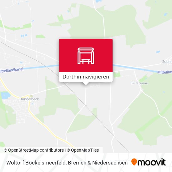 Woltorf Böckelsmeerfeld Karte