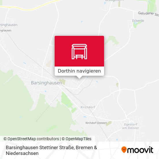 Barsinghausen Stettiner Straße Karte