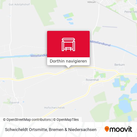 Schwicheldt Ortsmitte Karte