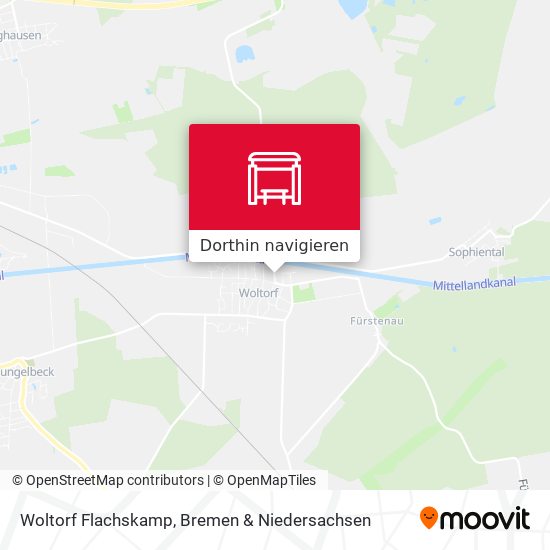 Woltorf Flachskamp Karte