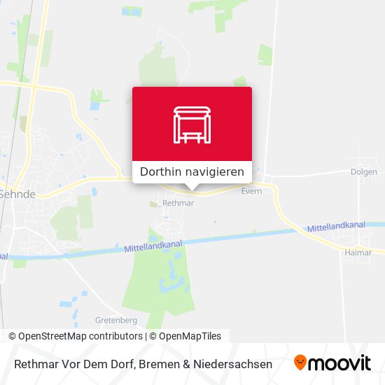Rethmar Vor Dem Dorf Karte