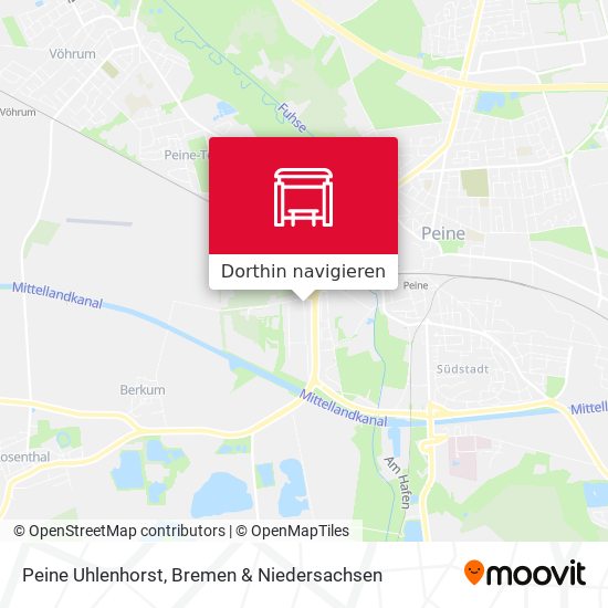 Peine Uhlenhorst Karte