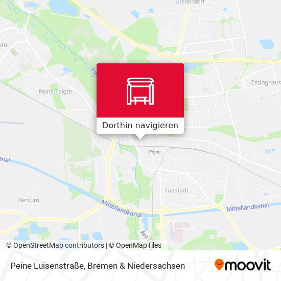 Peine Luisenstraße Karte