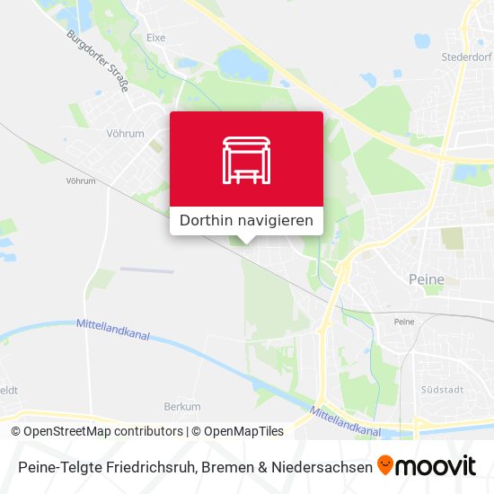 Peine-Telgte Friedrichsruh Karte