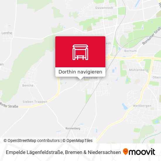 Empelde Lägenfeldstraße Karte