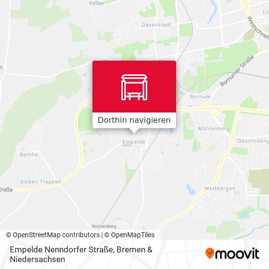 Empelde Nenndorfer Straße Karte