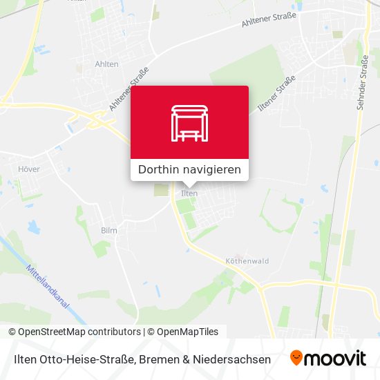 Ilten Otto-Heise-Straße Karte