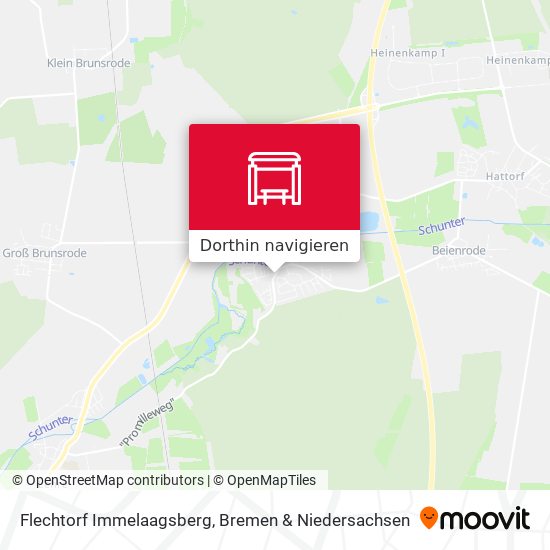 Flechtorf Immelaagsberg Karte