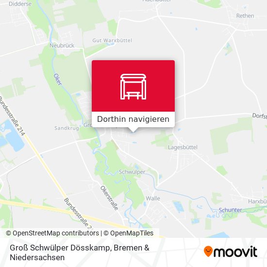 Groß Schwülper Dösskamp Karte