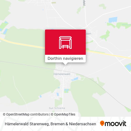 Hämelerwald Starenweg Karte