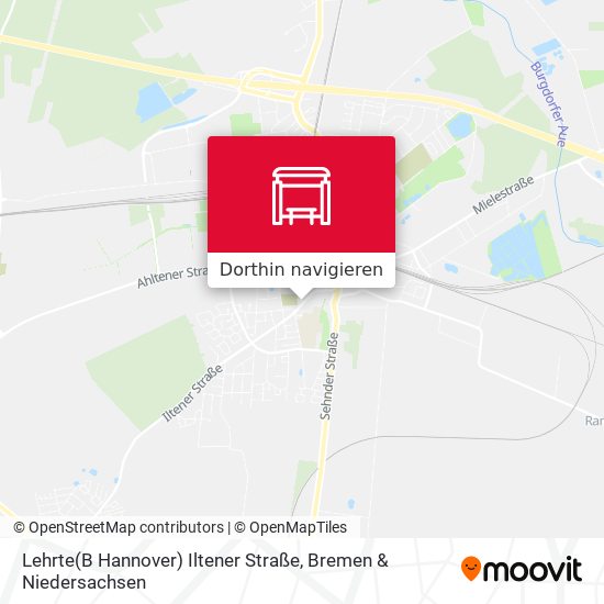Lehrte(B Hannover) Iltener Straße Karte