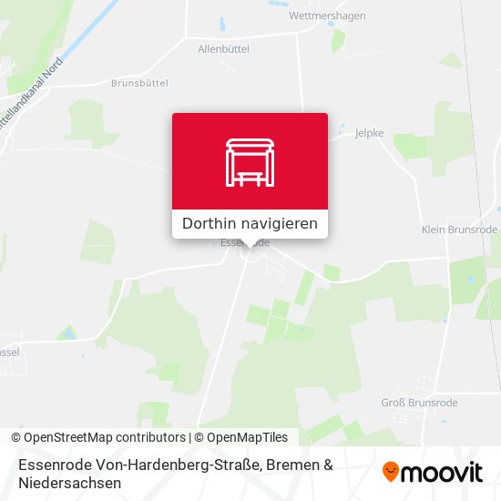 Essenrode Von-Hardenberg-Straße Karte